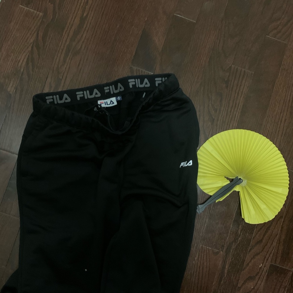 Fila Reflective Logo Drawstring Pants - Picture 6 of 10